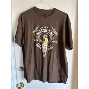 NWT Mossy Oak Brown Camo Brand Men's  T-shirt, XL, (46-48)